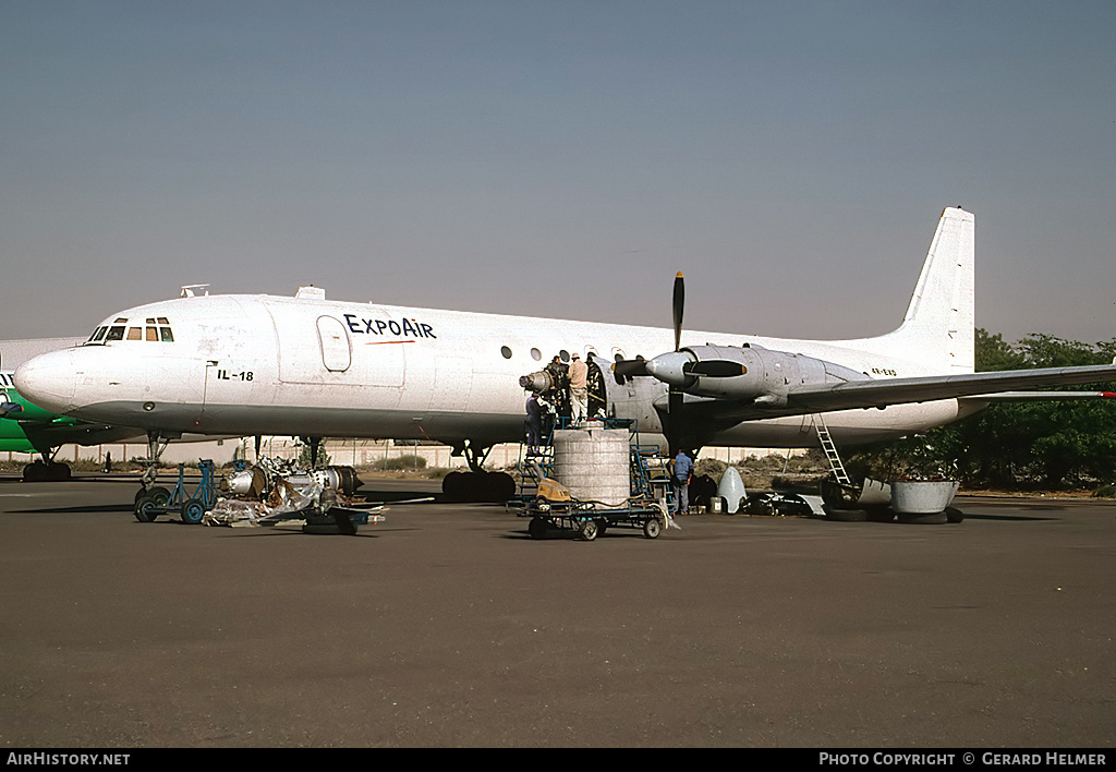 Aircraft Photo of 4R-EXD | Ilyushin Il-18GrM | Expo Air | AirHistory.net #299501