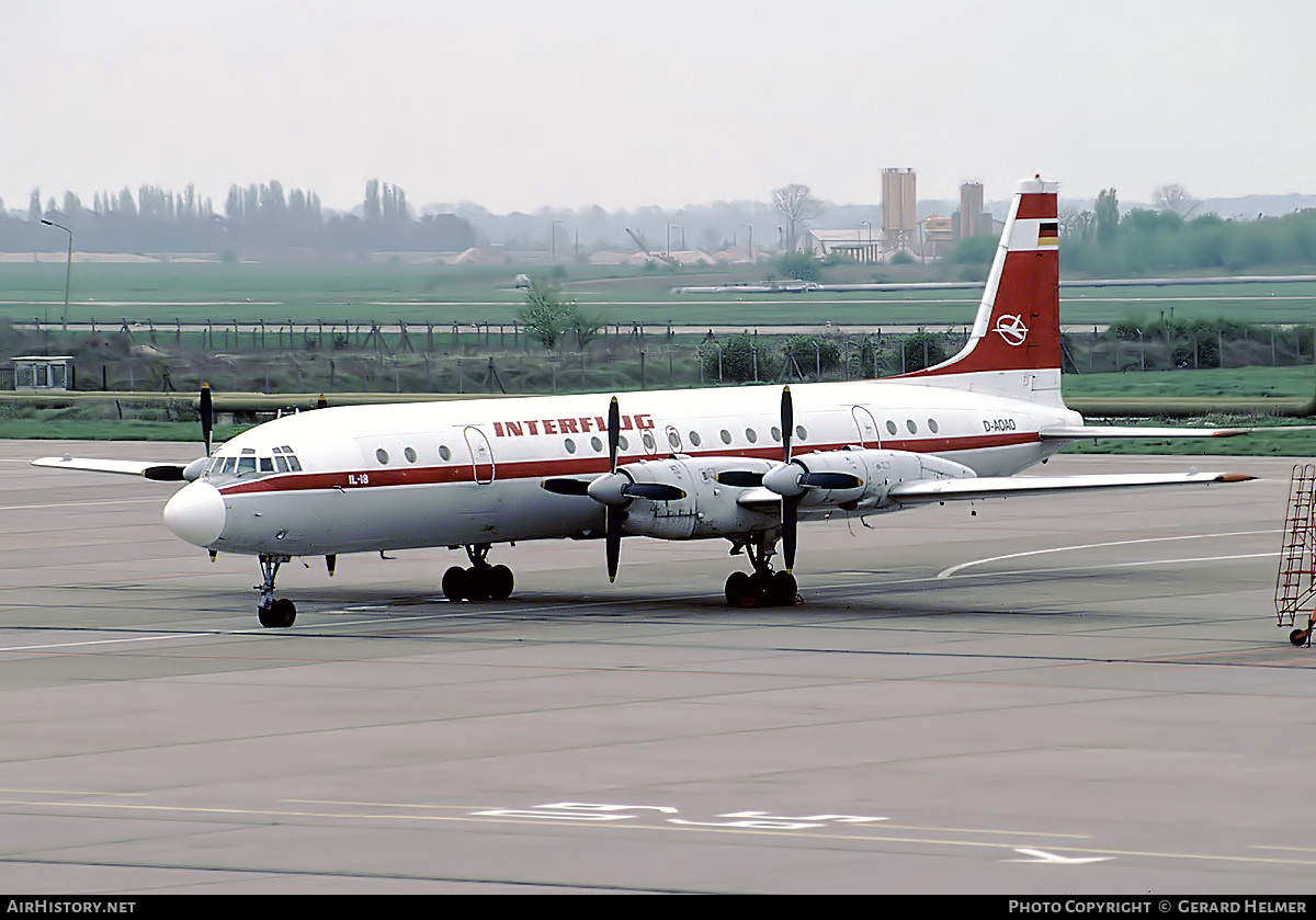 Aircraft Photo of D-AOAO | Ilyushin Il-18V | Interflug | AirHistory.net #299504