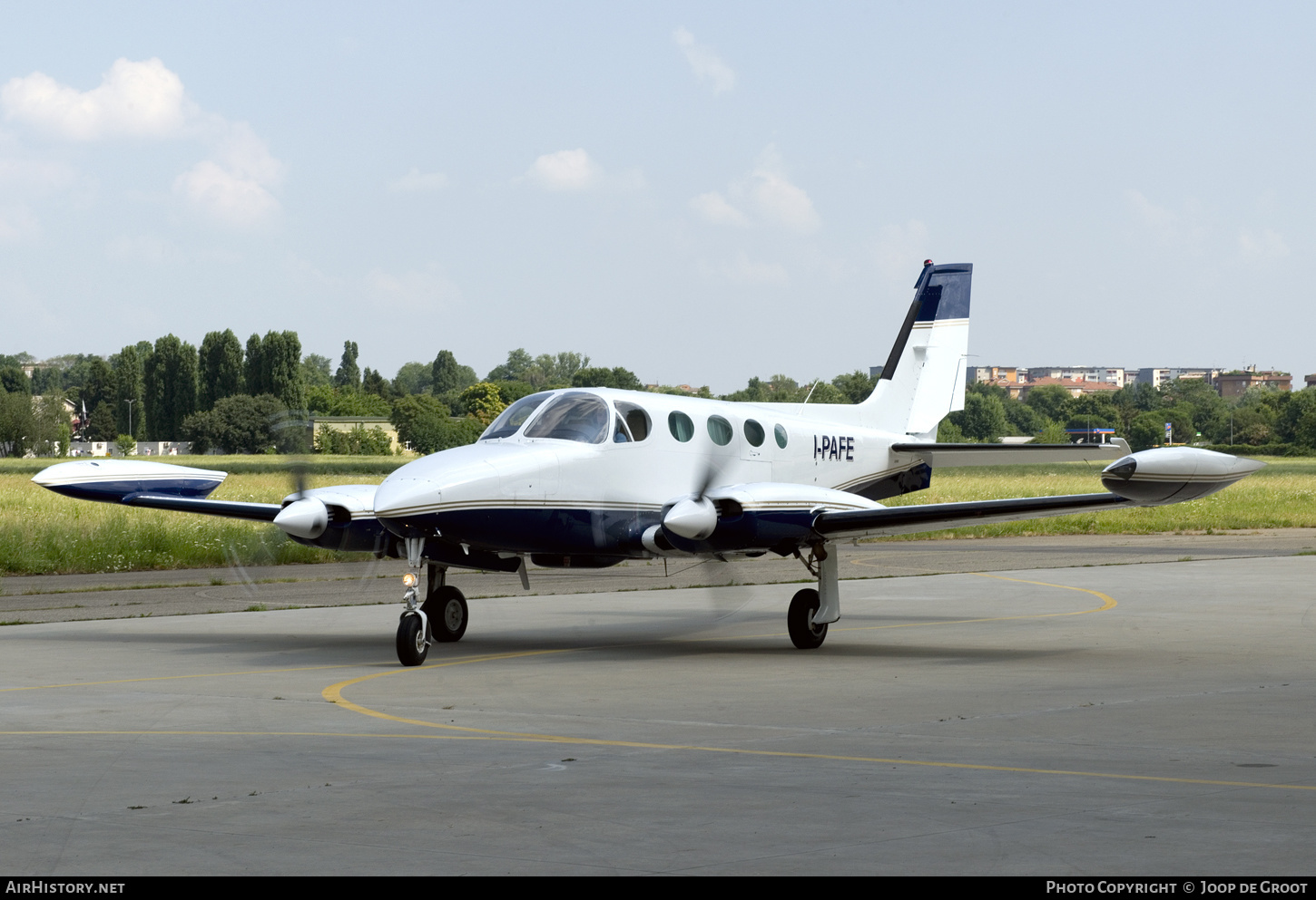 Aircraft Photo of I-PAFE | Cessna 340A | AirHistory.net #299514