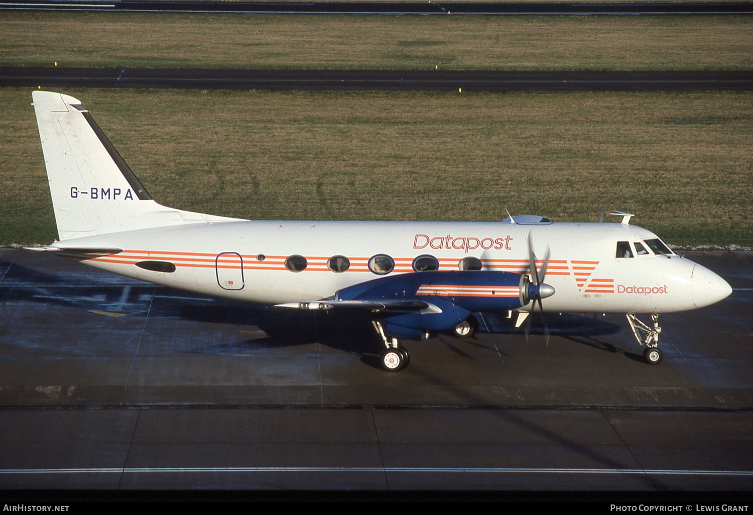 Aircraft Photo of G-BMPA | Grumman G-159 Gulfstream I | Datapost | AirHistory.net #299523