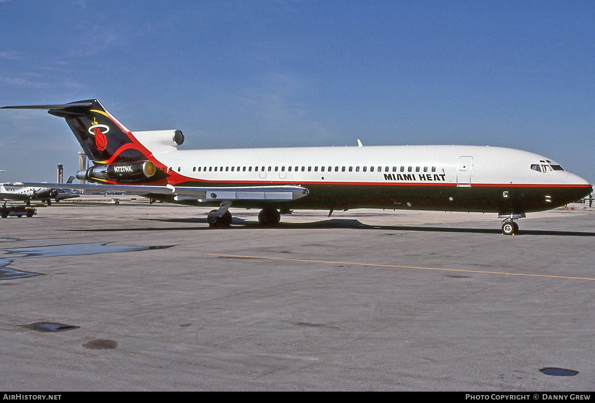 Aircraft Photo of N727NK | Boeing 727-212/Adv | Miami Heat | AirHistory.net #299526