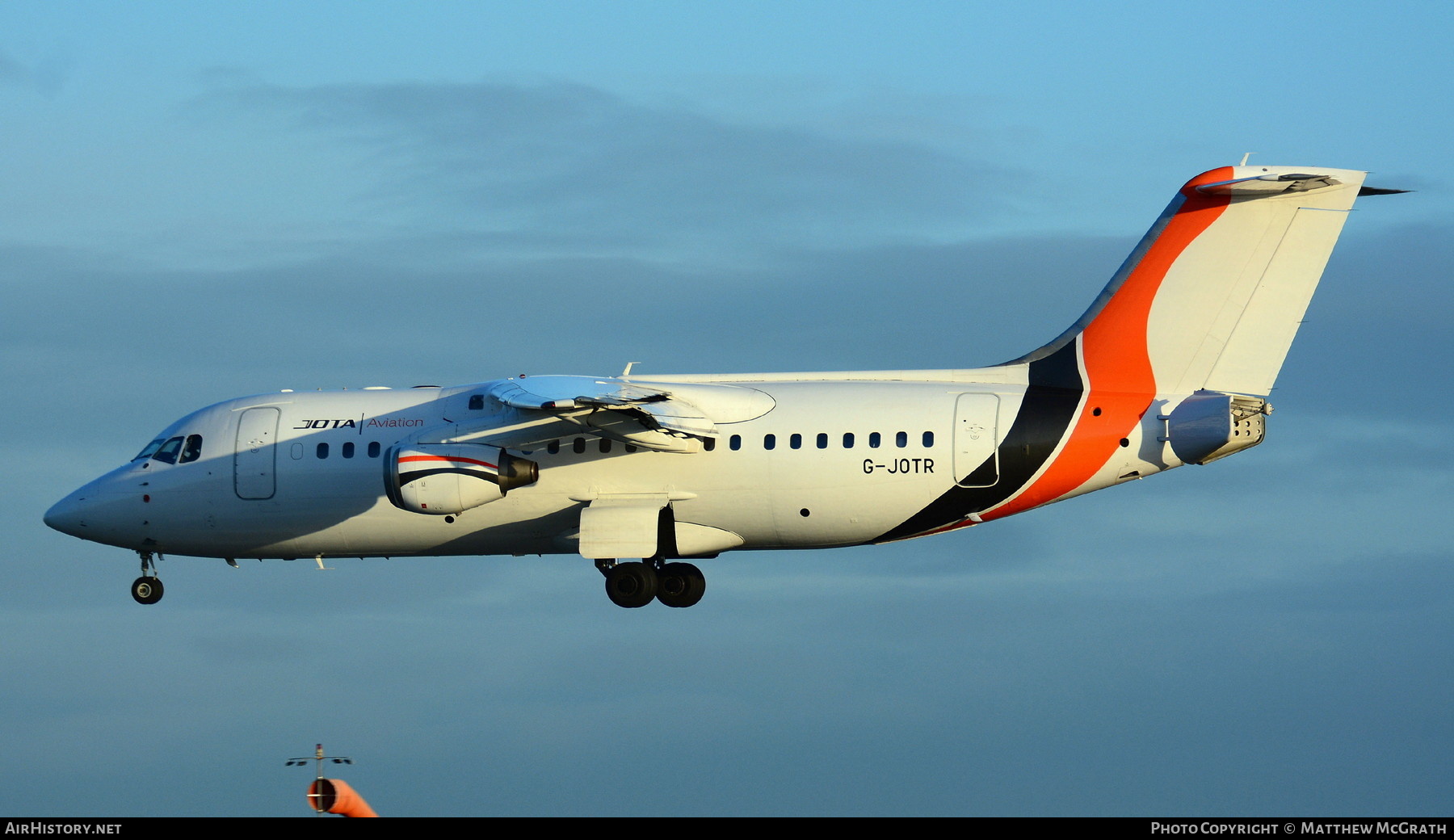 Aircraft Photo of G-JOTR | BAE Systems Avro 146-RJ85 | Jota Aviation | AirHistory.net #299530