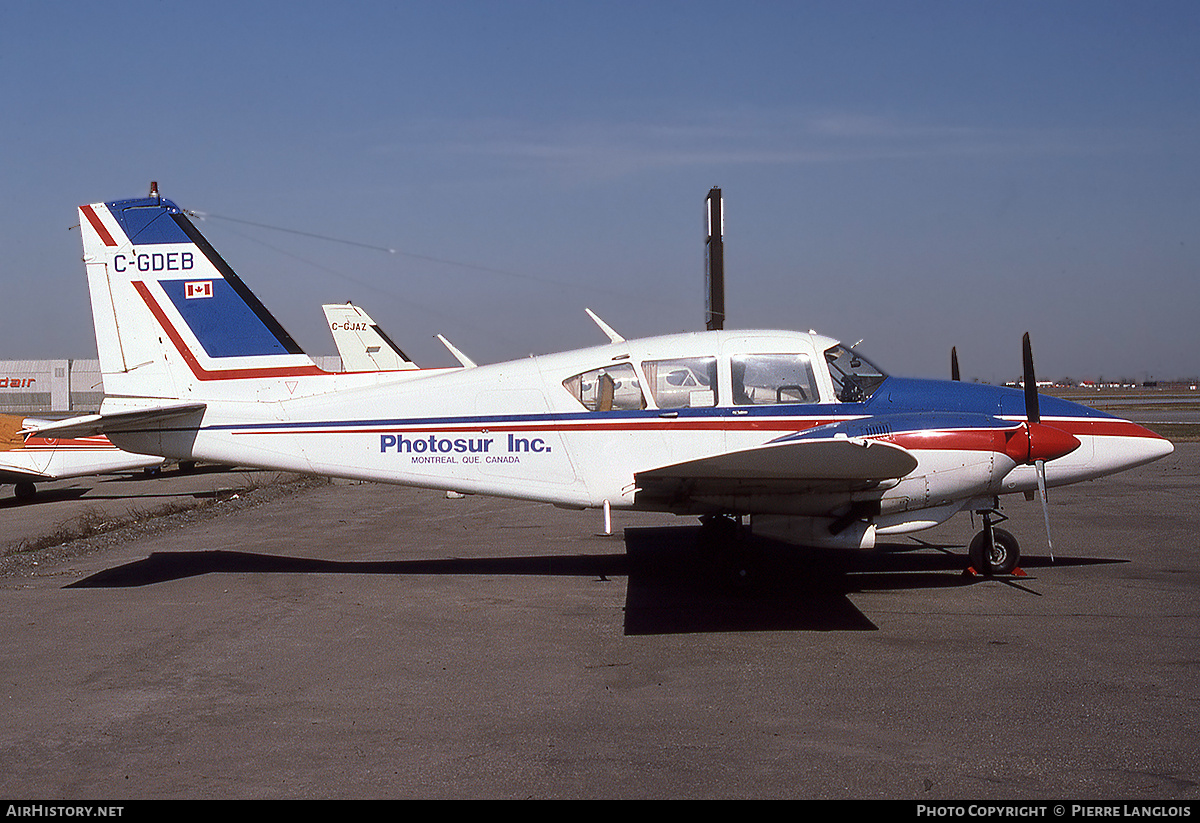 Aircraft Photo of C-GDGB | Piper PA-23-250 Aztec E | Photosur | AirHistory.net #299543
