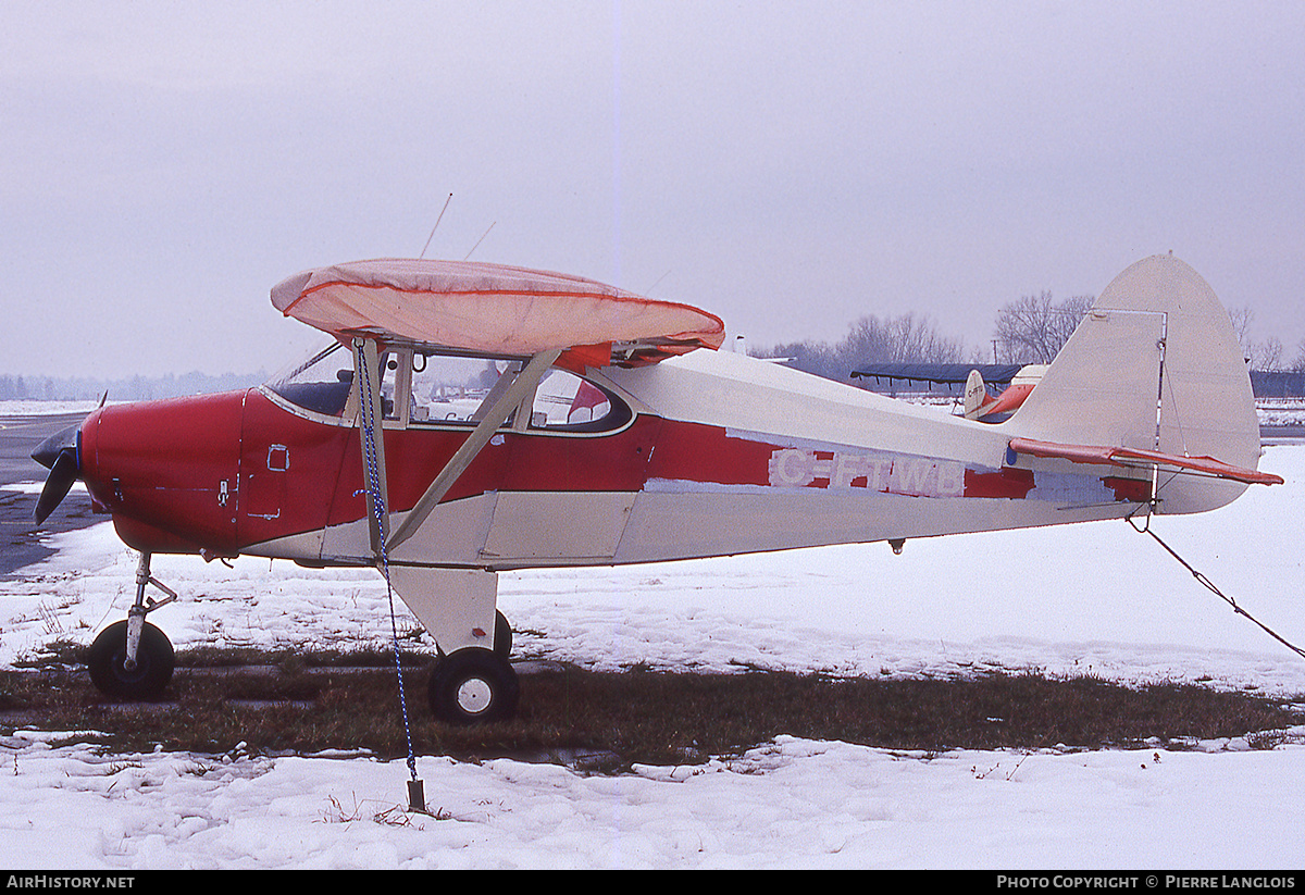 Aircraft Photo of C-FTWB | Piper PA-22-135 Tri-Pacer | AirHistory.net #299545