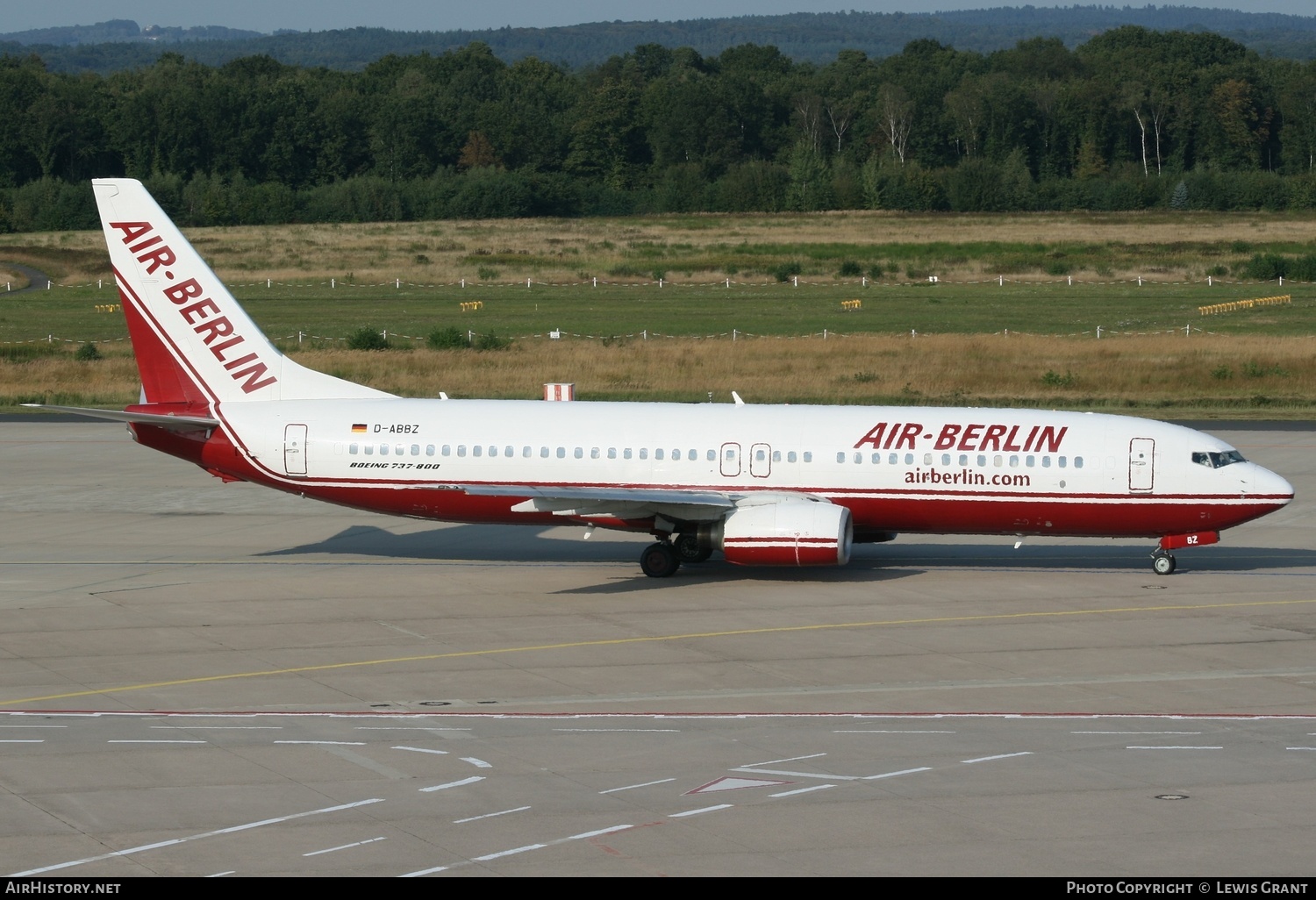 Aircraft Photo of D-ABBZ | Boeing 737-85F | Air Berlin | AirHistory.net #299550