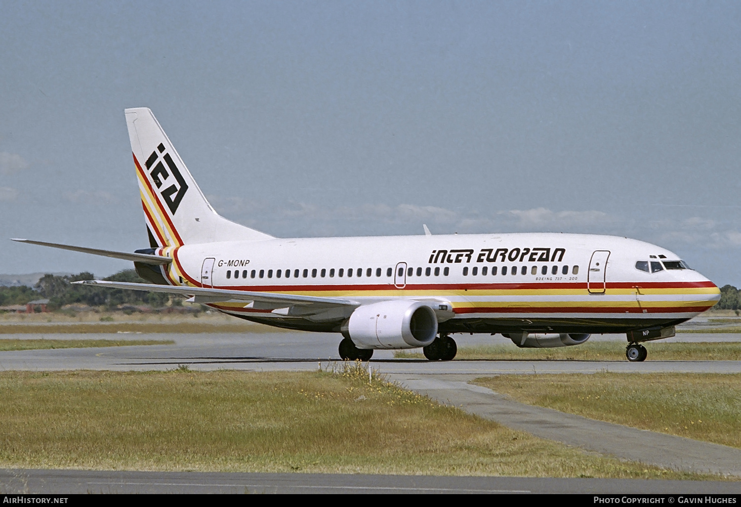 Aircraft Photo of G-MONP | Boeing 737-33A | Inter European Airways - IEA | AirHistory.net #299561