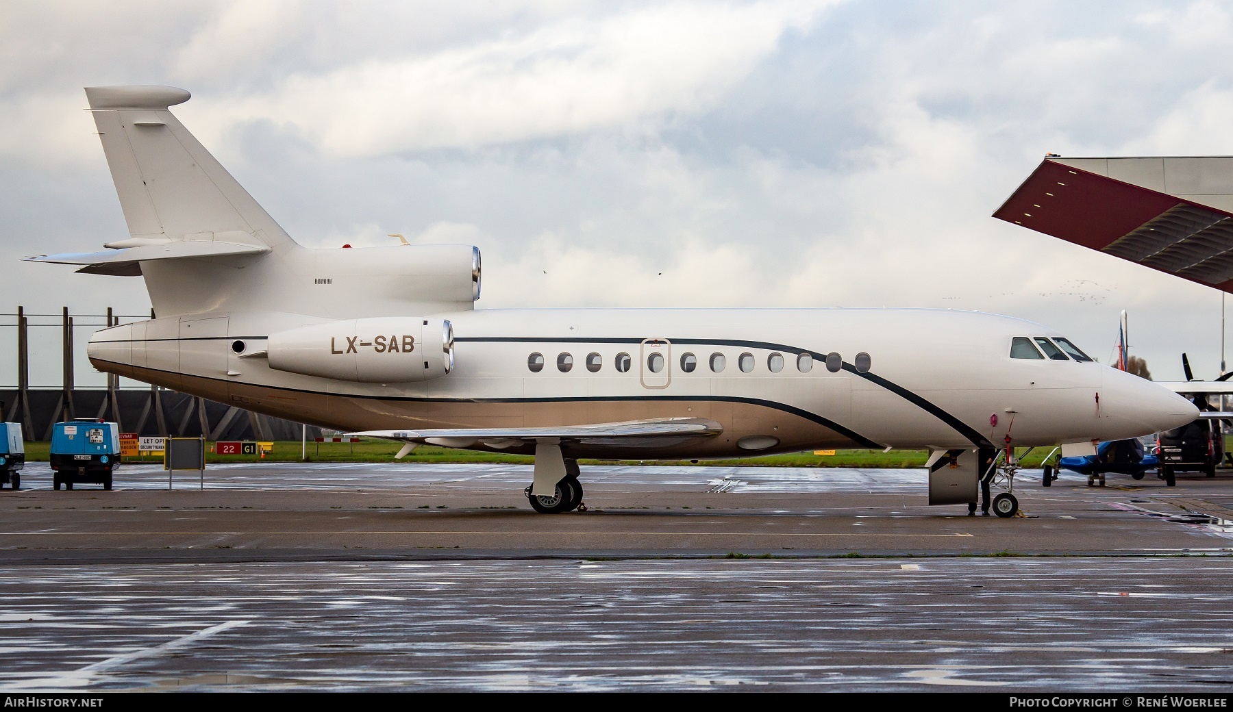 Aircraft Photo of LX-SAB | Dassault Falcon 900DX | AirHistory.net #299562