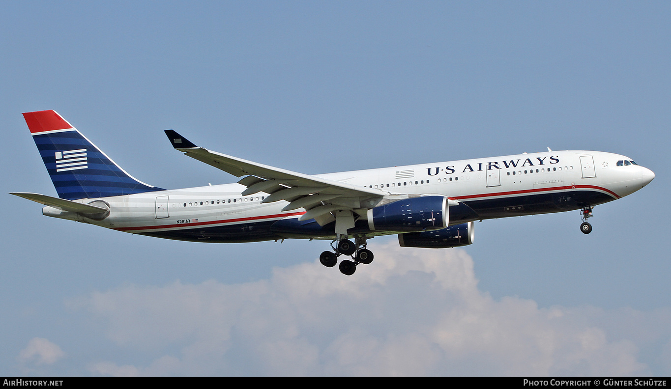 Aircraft Photo of N281AY | Airbus A330-243 | US Airways | AirHistory.net #299563