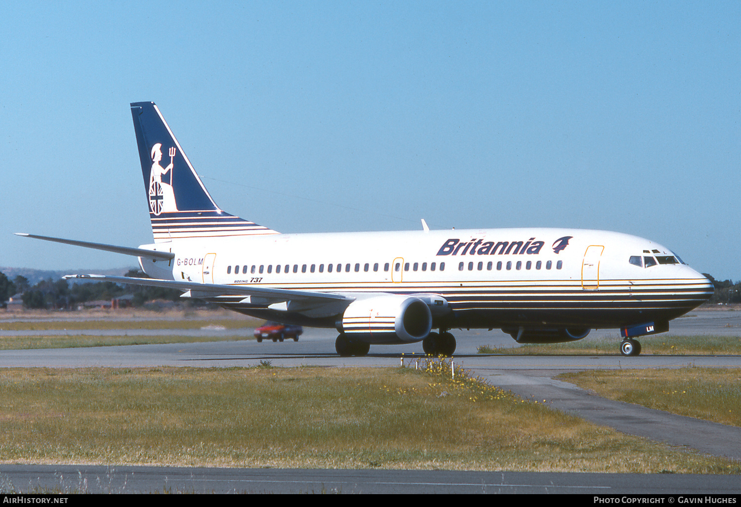 Aircraft Photo of G-BOLM | Boeing 737-3T0 | Britannia Airways | AirHistory.net #299564