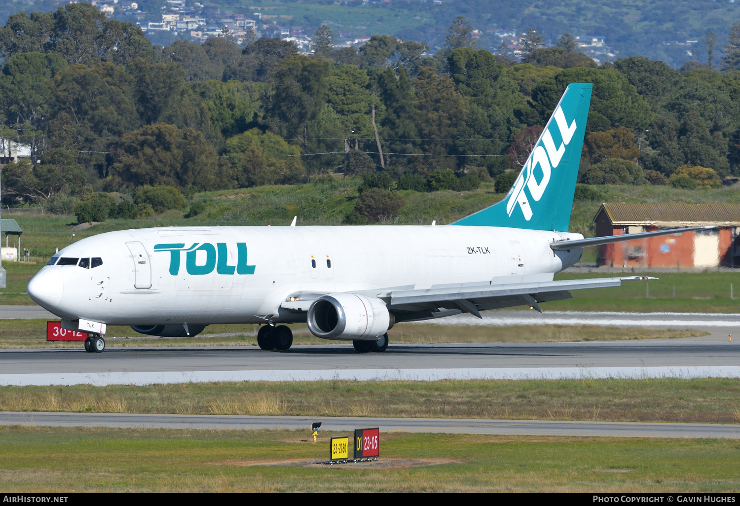 Aircraft Photo of ZK-TLK | Boeing 737-476 | Toll Priority | AirHistory.net #299569