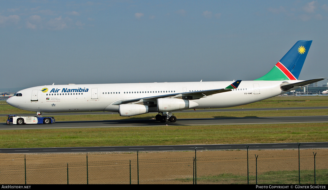 Aircraft Photo of V5-NME | Airbus A340-311 | Air Namibia | AirHistory.net #299570