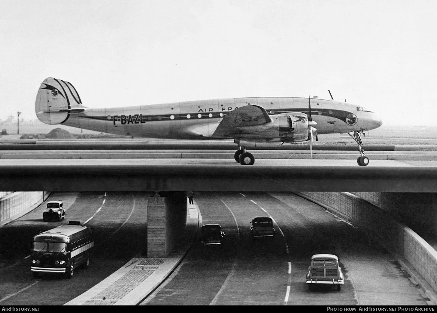 Aircraft Photo of F-BAZL | Lockheed L-749A Constellation | Air France | AirHistory.net #299572
