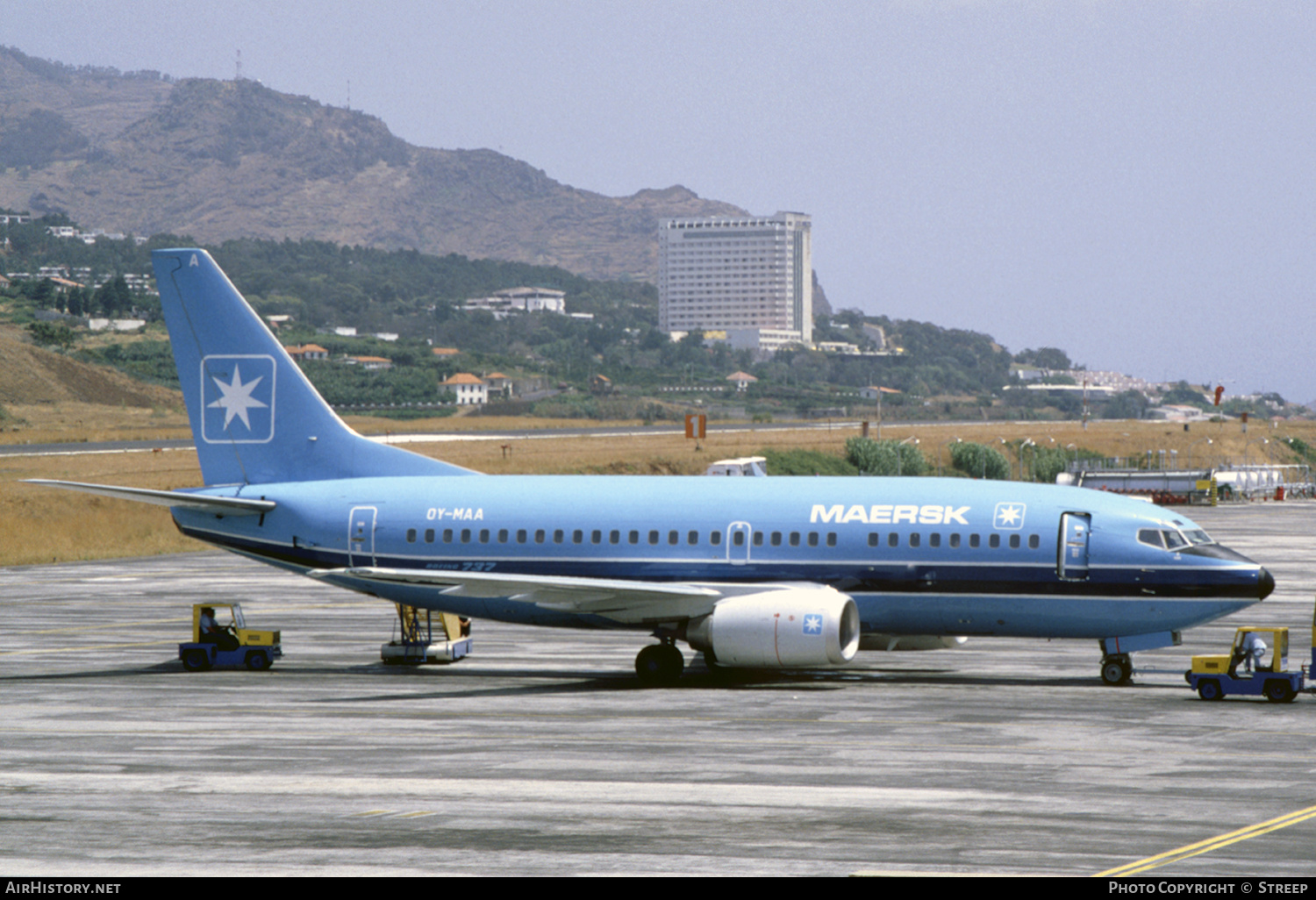 Aircraft Photo of OY-MAA | Boeing 737-5L9 | Maersk Air | AirHistory.net #299585