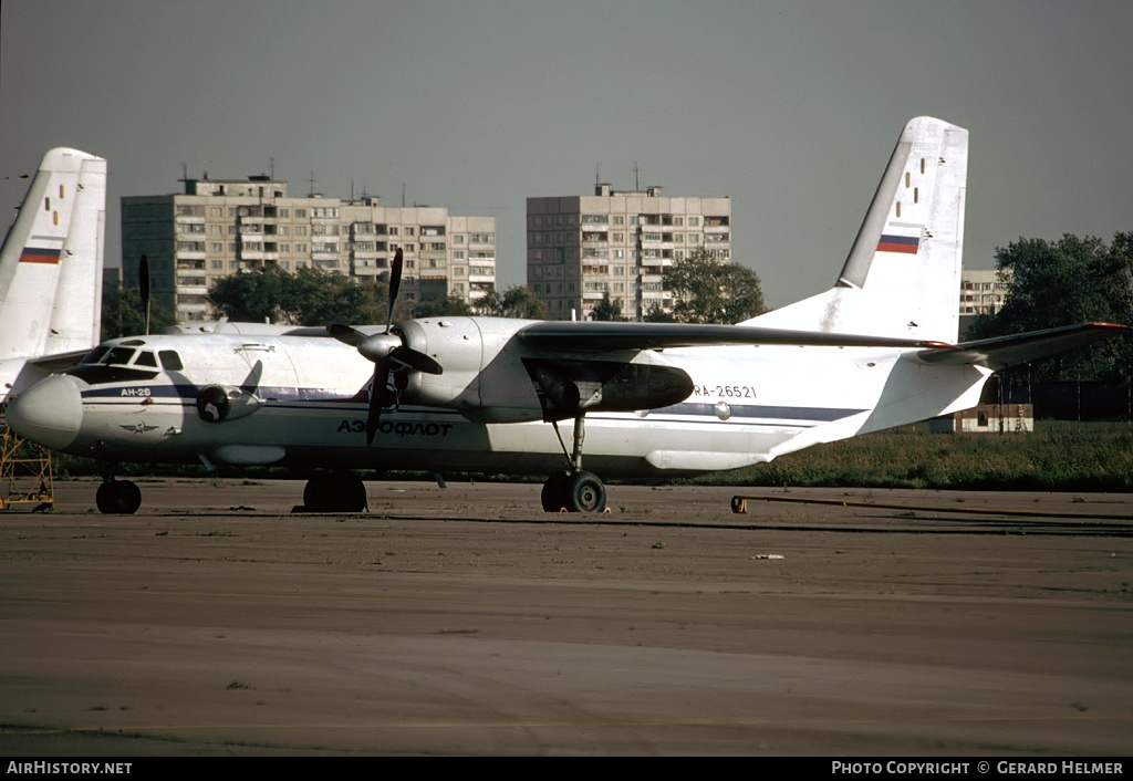 Aircraft Photo of RA-26521 | Antonov An-26ASLK | Aeroflot | AirHistory.net #299617