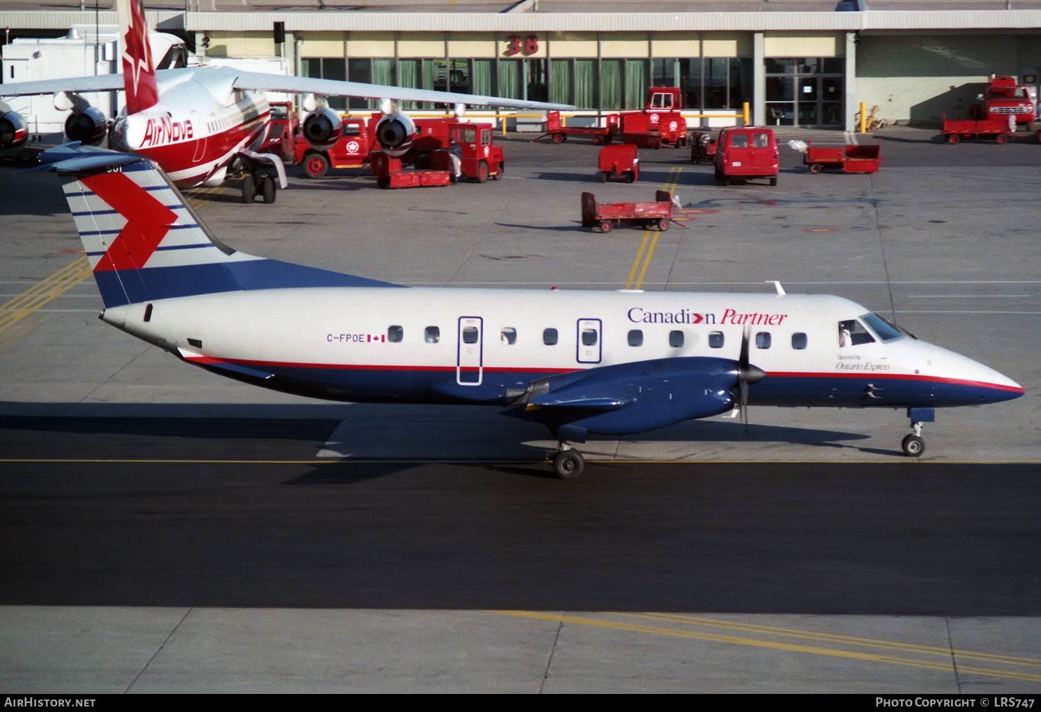 Aircraft Photo of C-FPOE | Embraer EMB-120RT Brasilia | Canadian Partner | AirHistory.net #299629