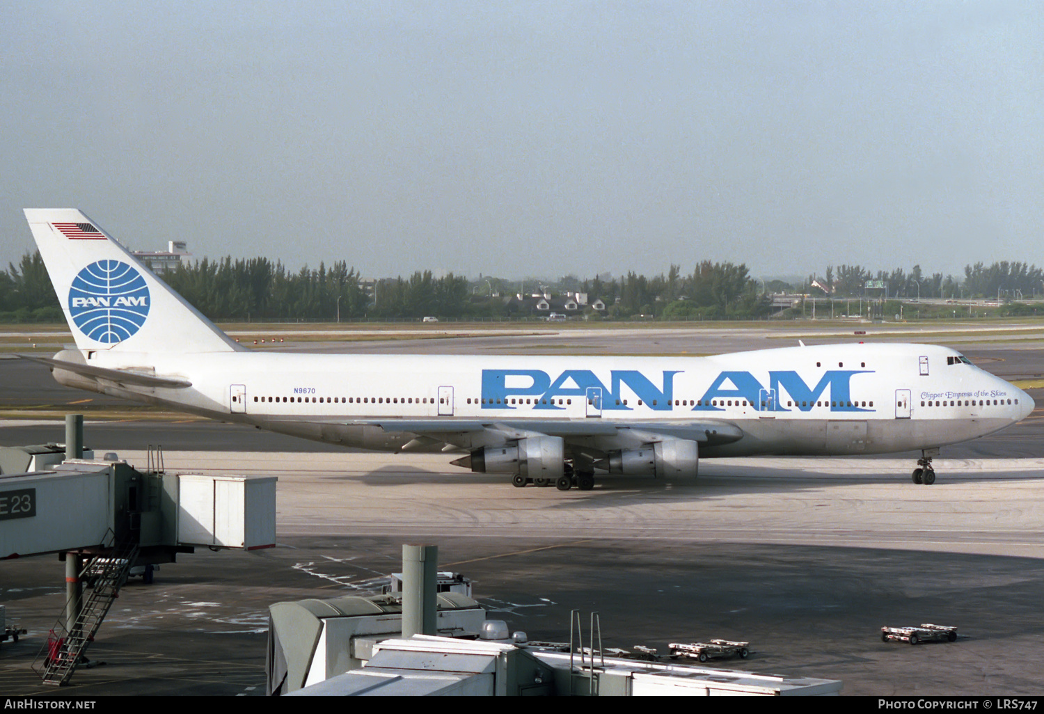 Aircraft Photo of N9670 | Boeing 747-123(SCD) | Pan American World Airways - Pan Am | AirHistory.net #299634