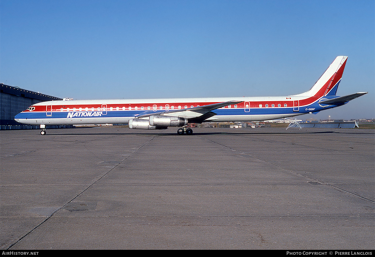 Aircraft Photo of C-GQBF | McDonnell Douglas DC-8-63(F) | Nationair | AirHistory.net #299646