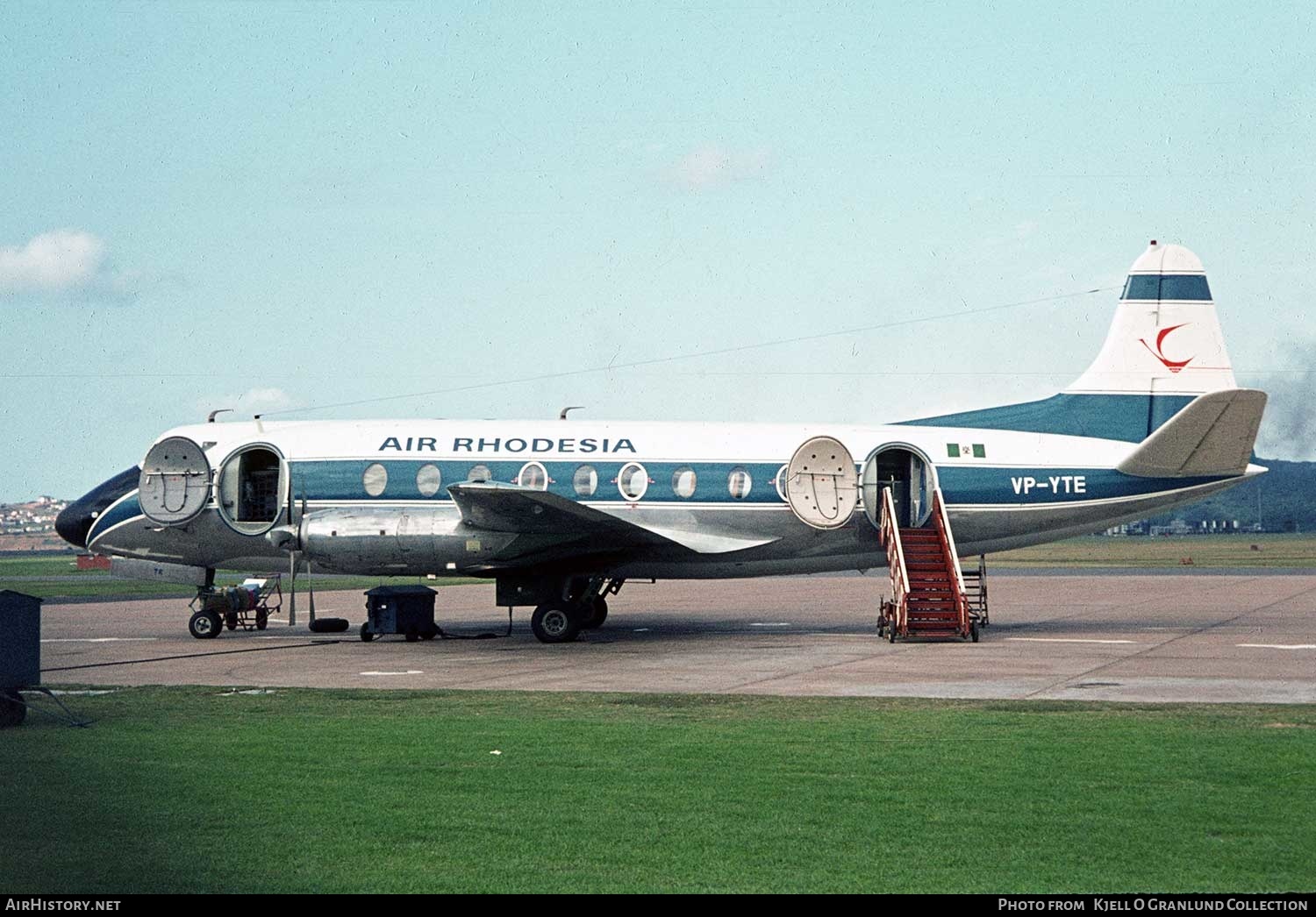 Aircraft Photo of VP-YTE | Vickers 754D Viscount | Air Rhodesia | AirHistory.net #299651