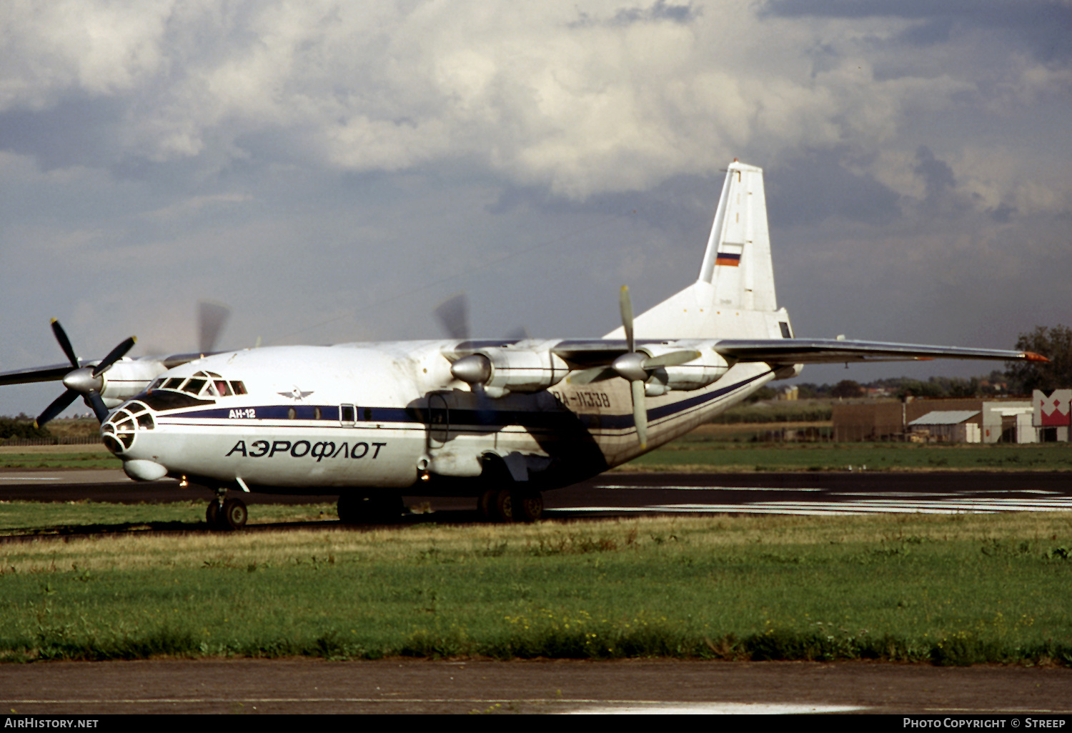 Aircraft Photo of RA-11338 | Antonov An-12B | Aeroflot | AirHistory.net #299659