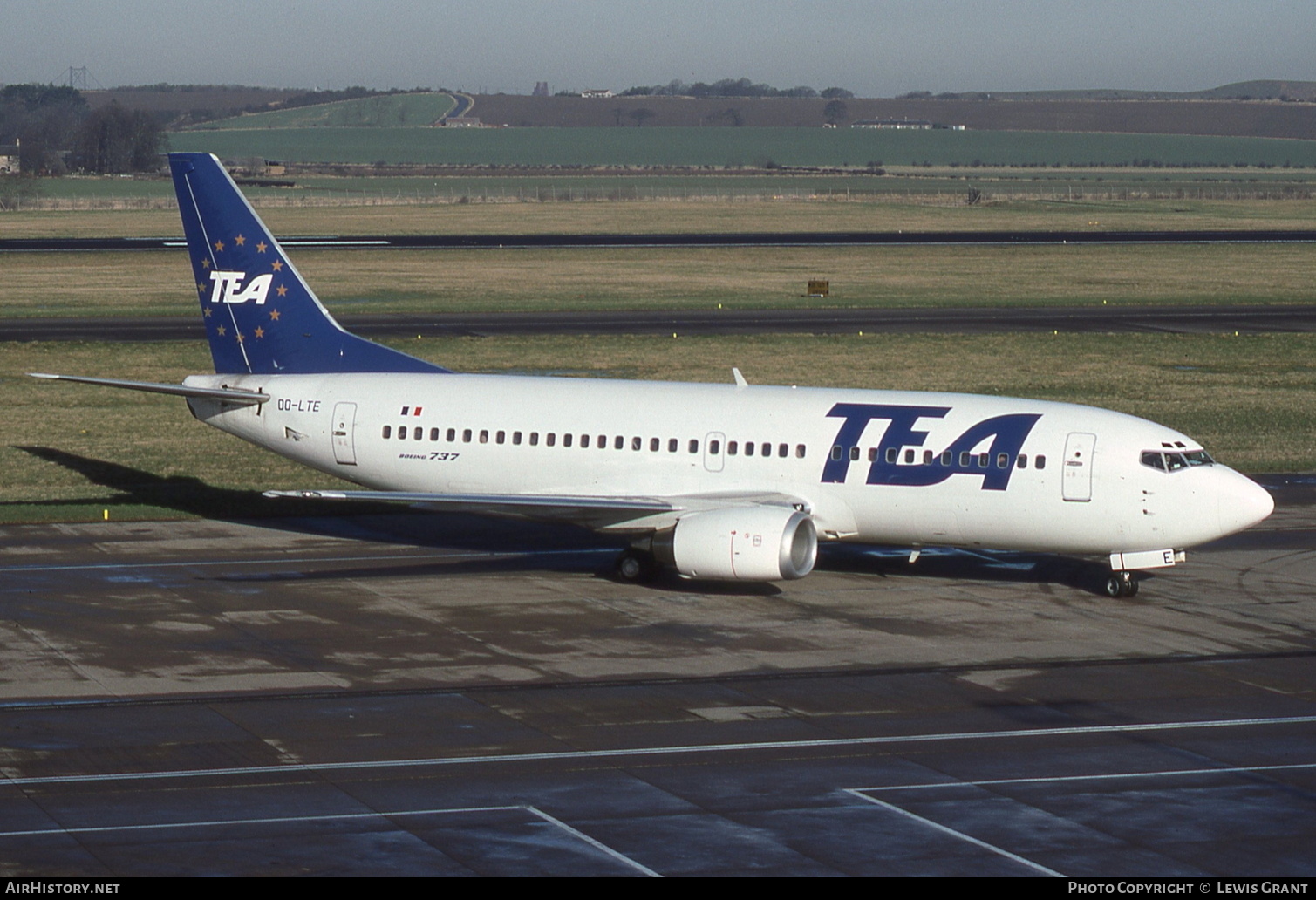 Aircraft Photo of OO-LTE | Boeing 737-3M8 | TEA - Trans European Airways | AirHistory.net #299661