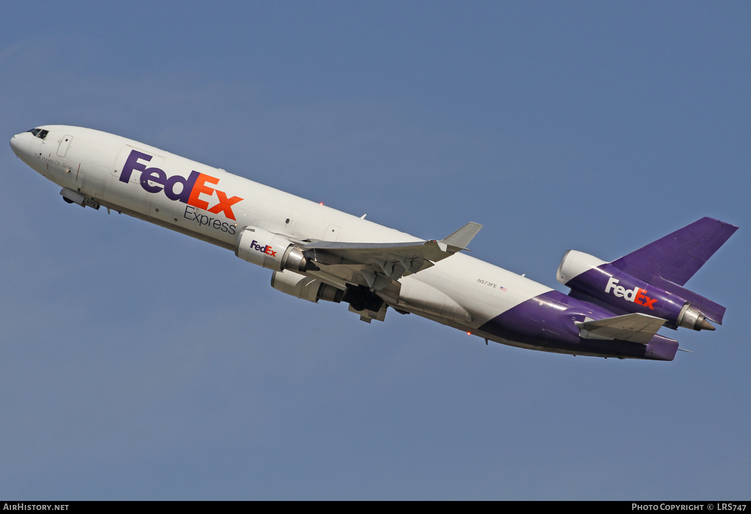 Aircraft Photo of N573FE | McDonnell Douglas MD-11/F | FedEx Express - Federal Express | AirHistory.net #299672