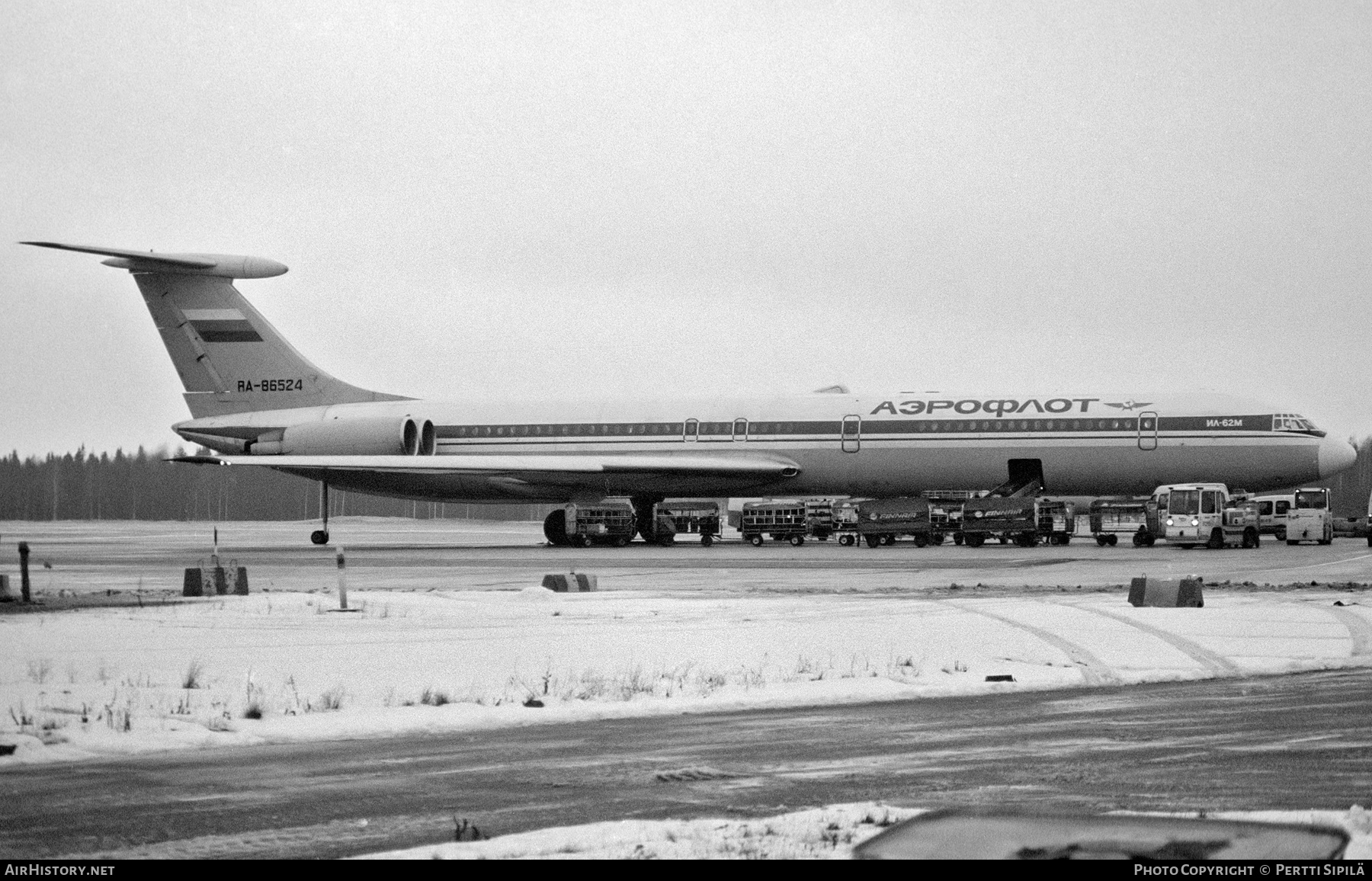 Aircraft Photo of RA-86524 | Ilyushin Il-62M | Aeroflot | AirHistory.net #299687