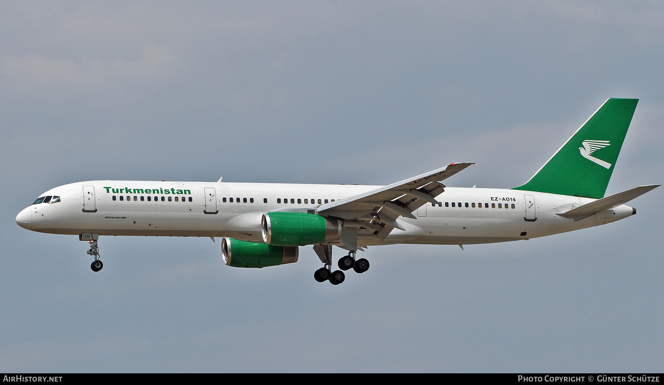 Aircraft Photo of EZ-A014 | Boeing 757-22K | Turkmenistan Airlines | AirHistory.net #299694
