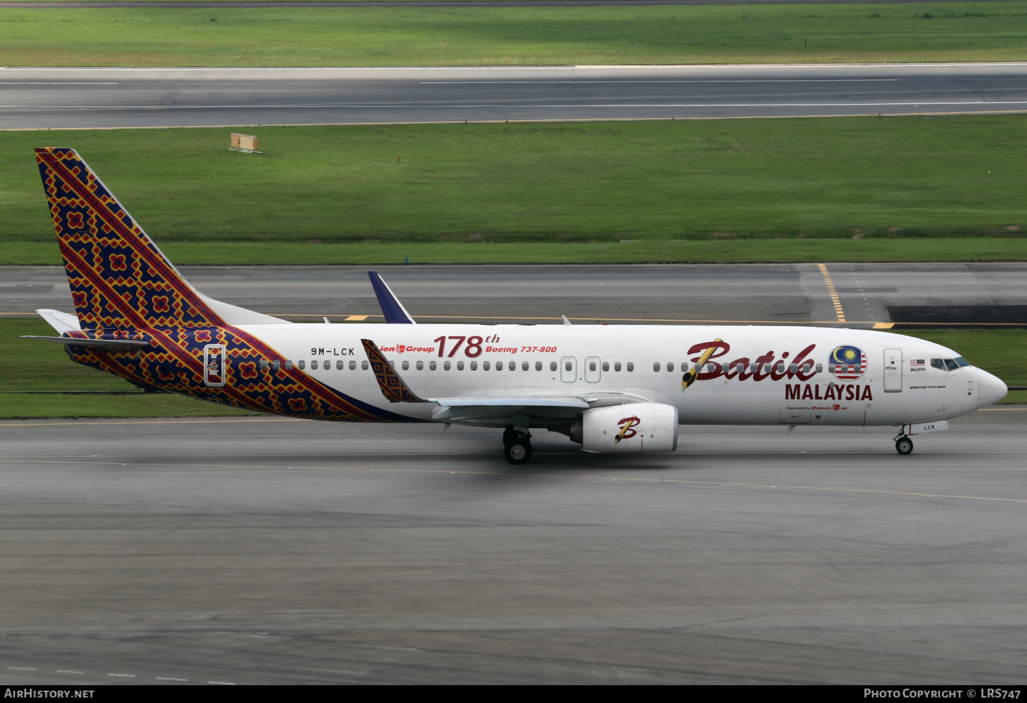 Aircraft Photo of 9M-LCK | Boeing 737-8GP | Batik Air Malaysia | AirHistory.net #299700
