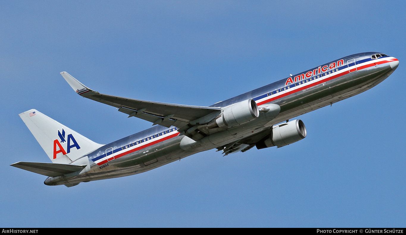 Aircraft Photo of N391AA | Boeing 767-323/ER | American Airlines | AirHistory.net #299701