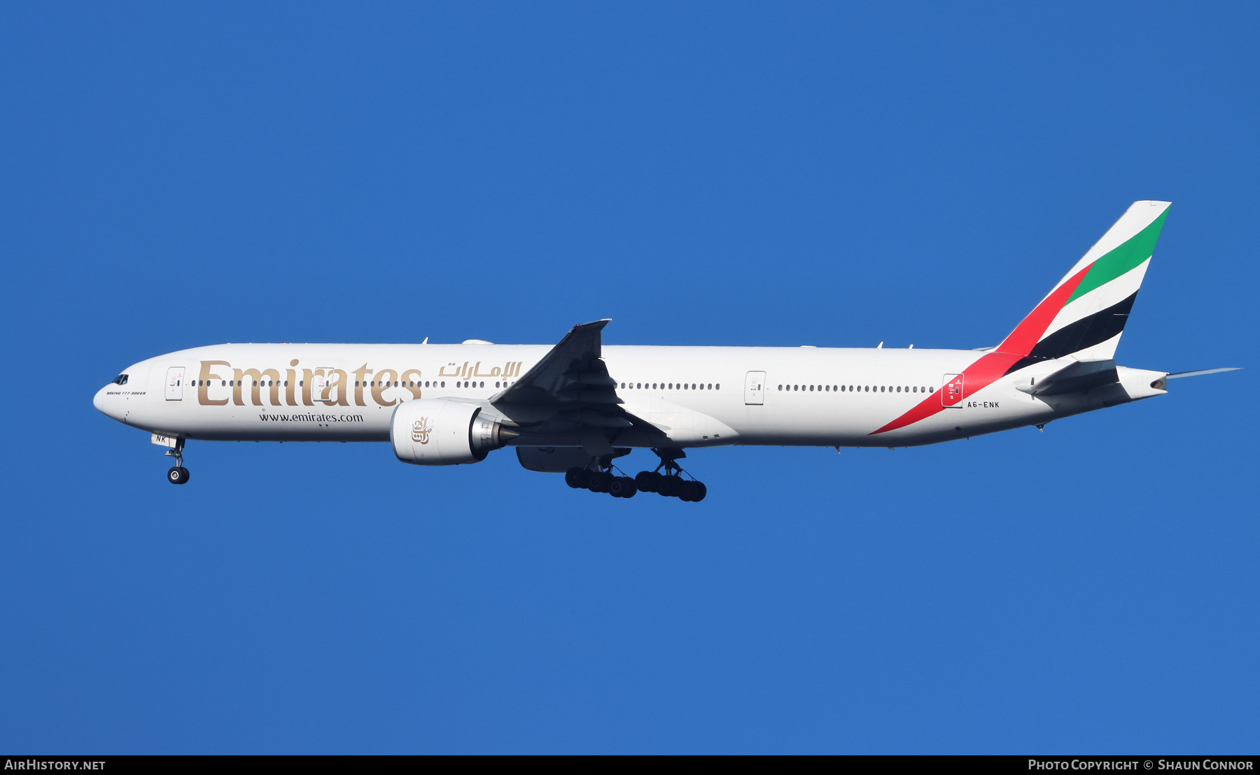 Aircraft Photo of A6-ENK | Boeing 777-31H/ER | Emirates | AirHistory.net #299715