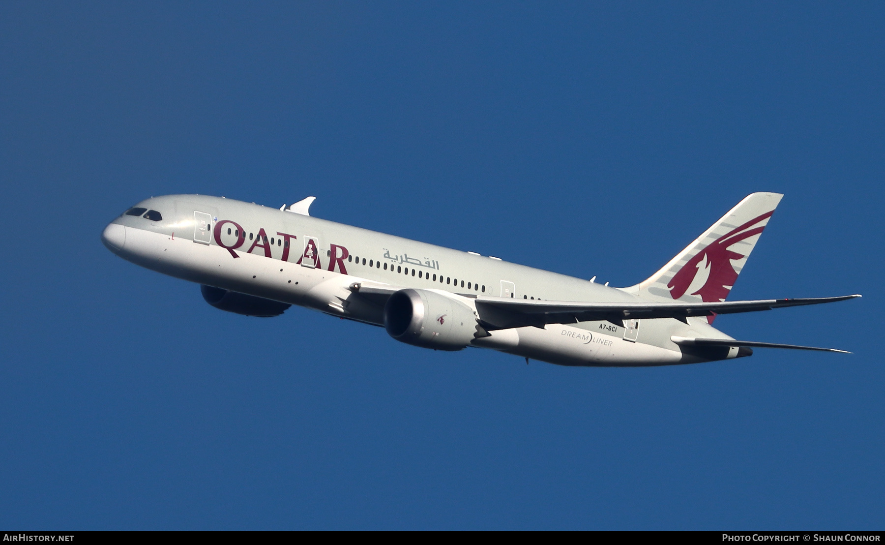 Aircraft Photo of A7-BCI | Boeing 787-8 Dreamliner | Qatar Airways | AirHistory.net #299720