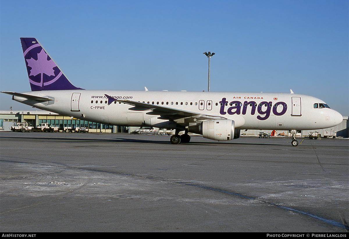 Aircraft Photo of C-FPWE | Airbus A320-211 | Air Canada Tango | AirHistory.net #299732