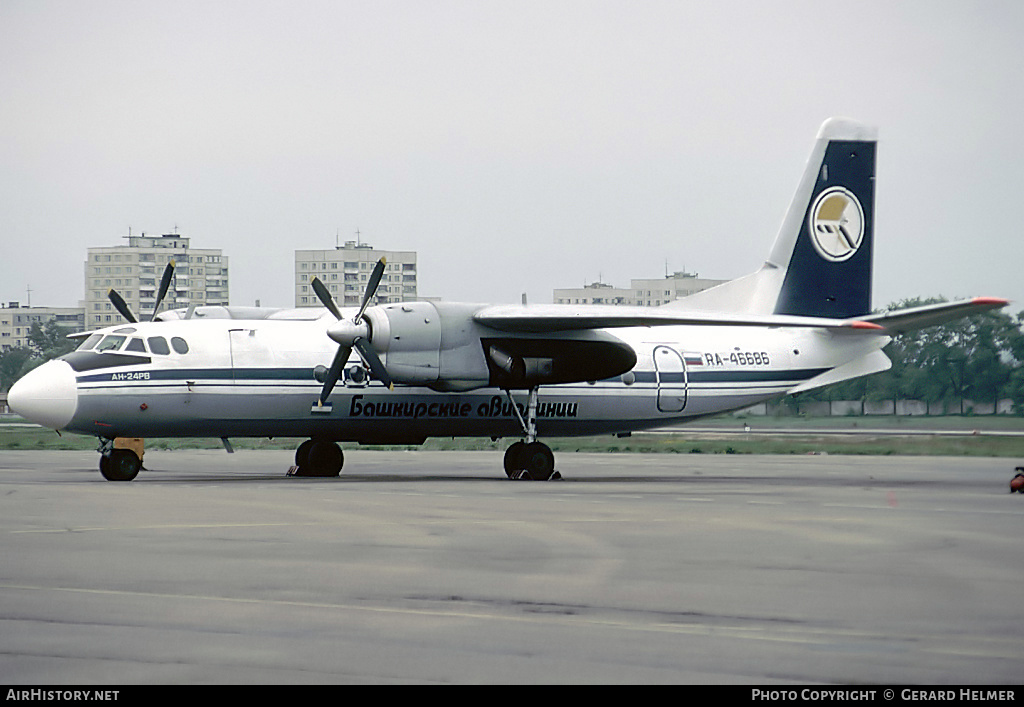 Aircraft Photo of RA-46686 | Antonov An-24RV | BAL Bashkirian Airlines | AirHistory.net #299747