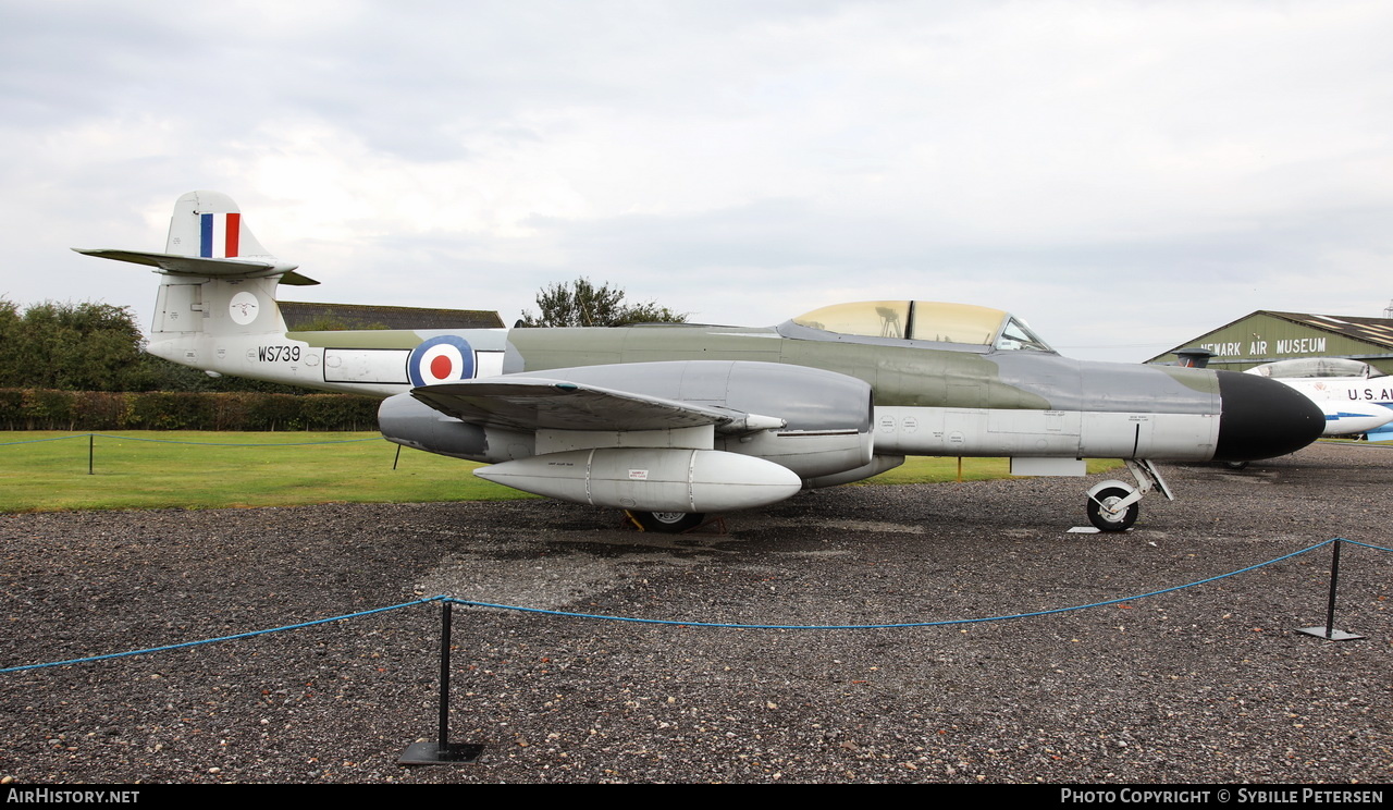 Aircraft Photo of WS739 | Gloster Meteor NF(T)14 | UK - Air Force | AirHistory.net #299759