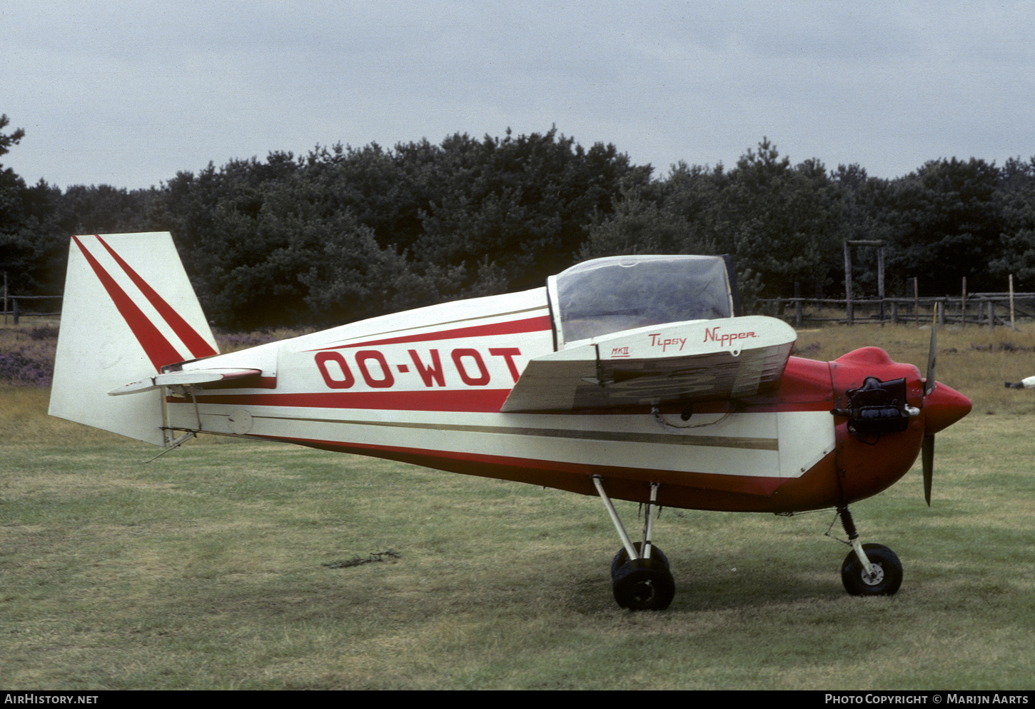 Aircraft Photo of OO-WOT | Tipsy T-66 Nipper Mk II | AirHistory.net #299761