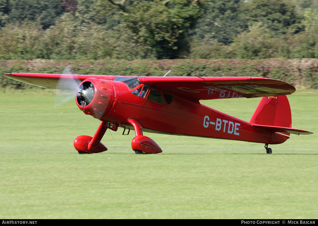 Aircraft Photo of G-BTDE | Cessna C-165 Airmaster | AirHistory.net #299766