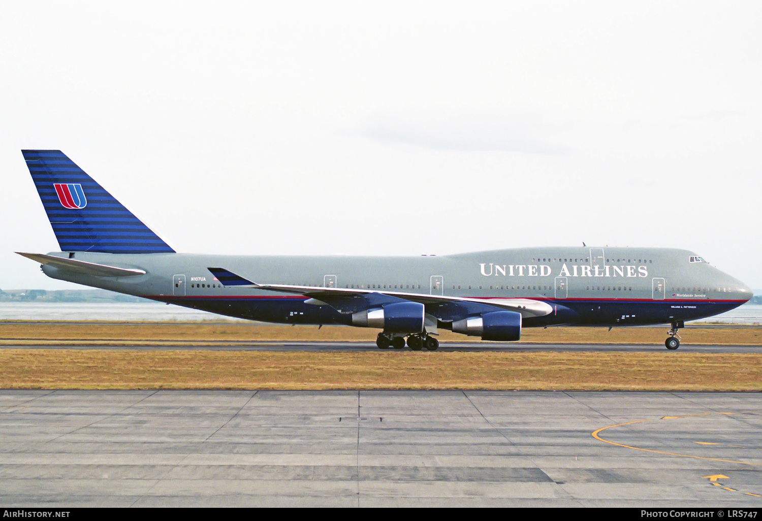 Aircraft Photo of N107UA | Boeing 747-422 | United Airlines | AirHistory.net #299792