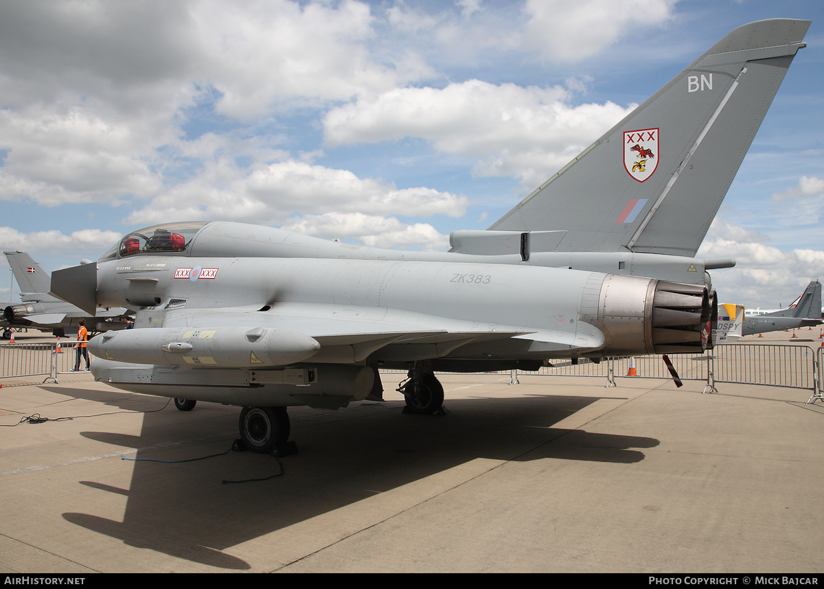 Aircraft Photo of ZK383 | Eurofighter EF-2000 Typhoon T3 | UK - Air Force | AirHistory.net #299798
