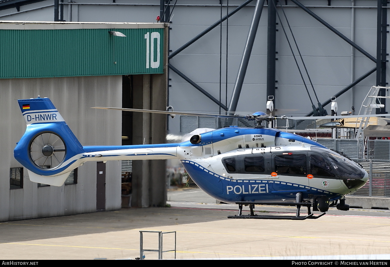 Aircraft Photo of D-HNWR | Airbus Helicopters EC-145 (BK-117 D-2) | Polizei Nordrhein-Westfalen | AirHistory.net #299799