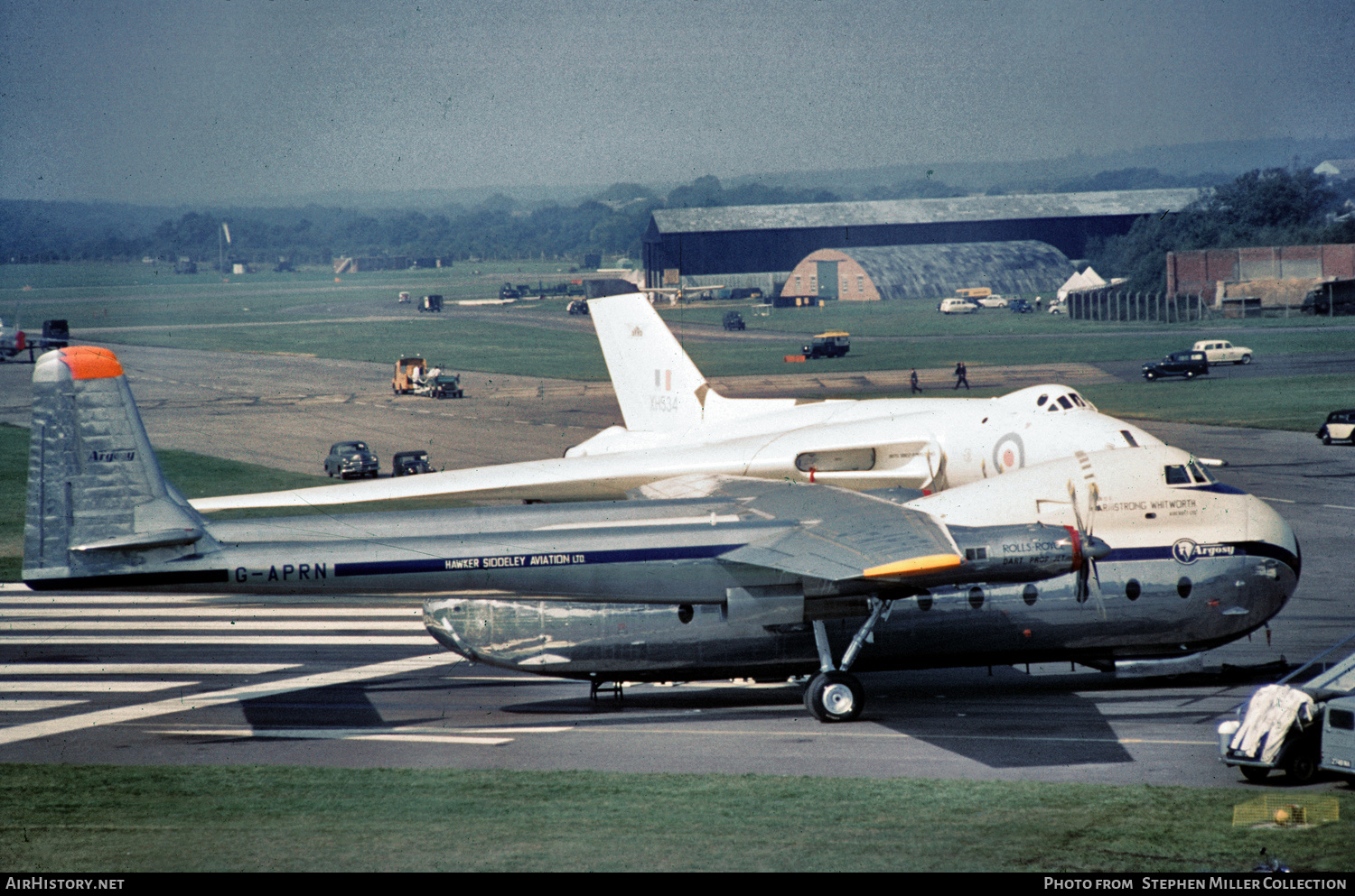 Aircraft Photo of G-APRN | Armstrong Whitworth AW-650 Argosy 102 | Hawker Siddeley Aviation | AirHistory.net #299829