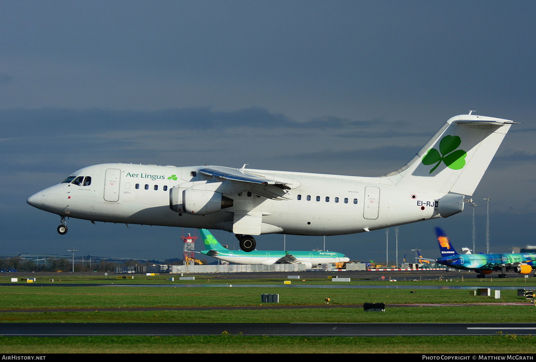 Aircraft Photo of EI-RJD | British Aerospace Avro 146-RJ85 | Aer Lingus | AirHistory.net #299837