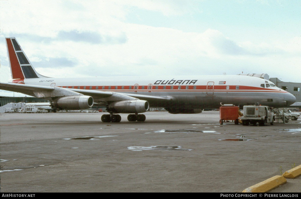 Aircraft Photo of CU-T1210 | Douglas DC-8-43 | Cubana | AirHistory.net #299838