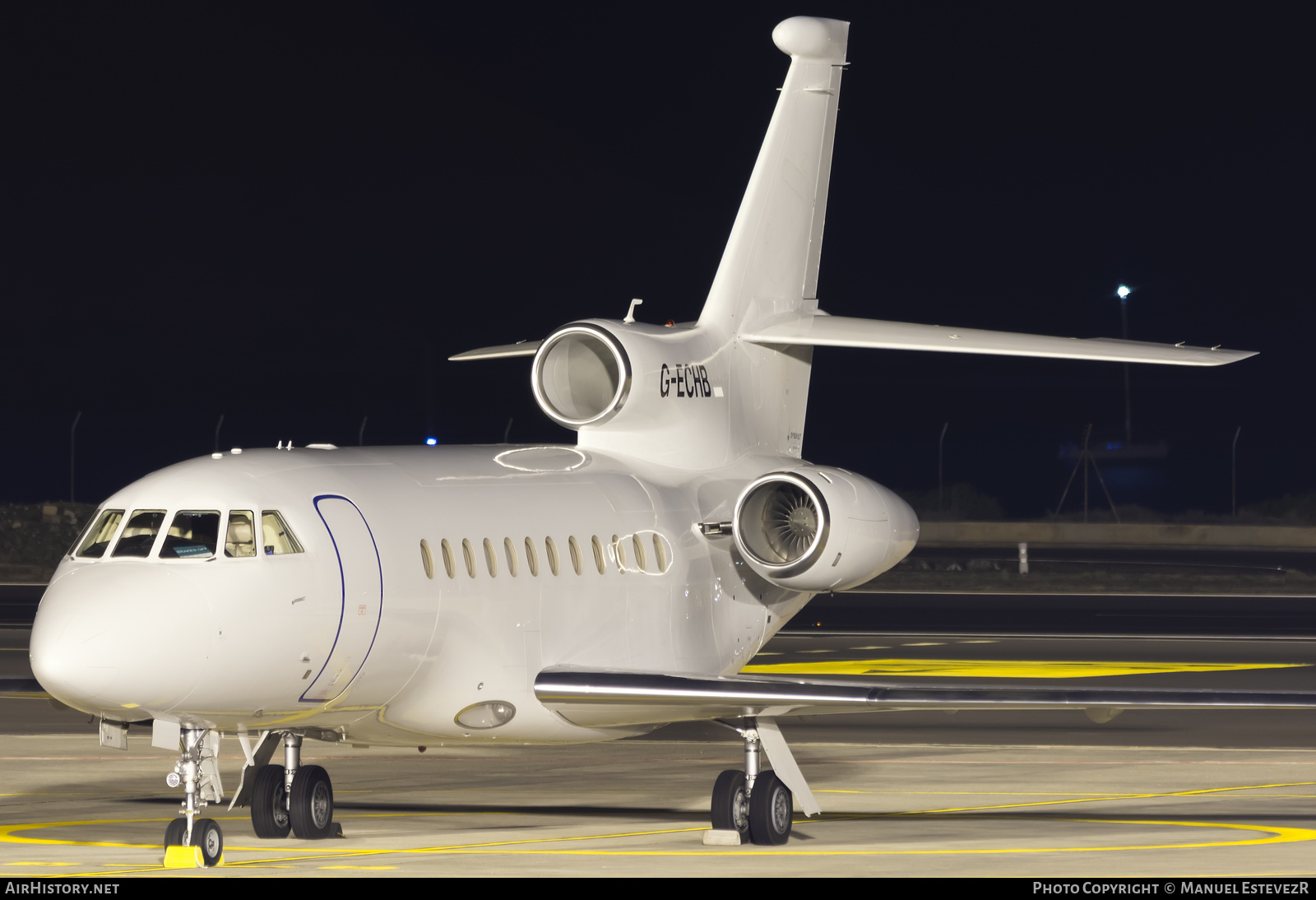 Aircraft Photo of G-ECHB | Dassault Falcon 900DX | AirHistory.net #299847