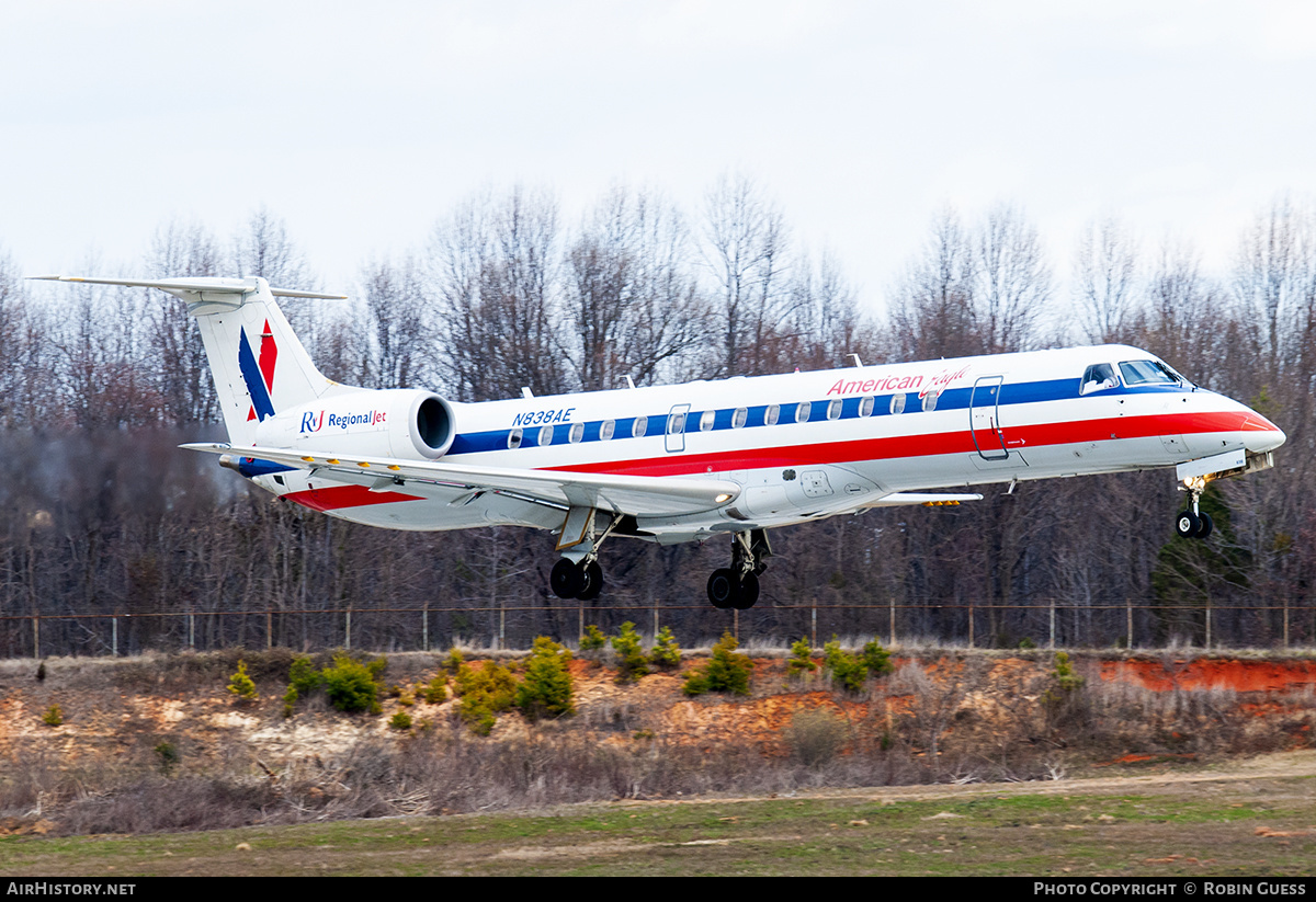 Aircraft Photo of N838AE | Embraer ERJ-140LR (EMB-135KL) | American Eagle | AirHistory.net #299848