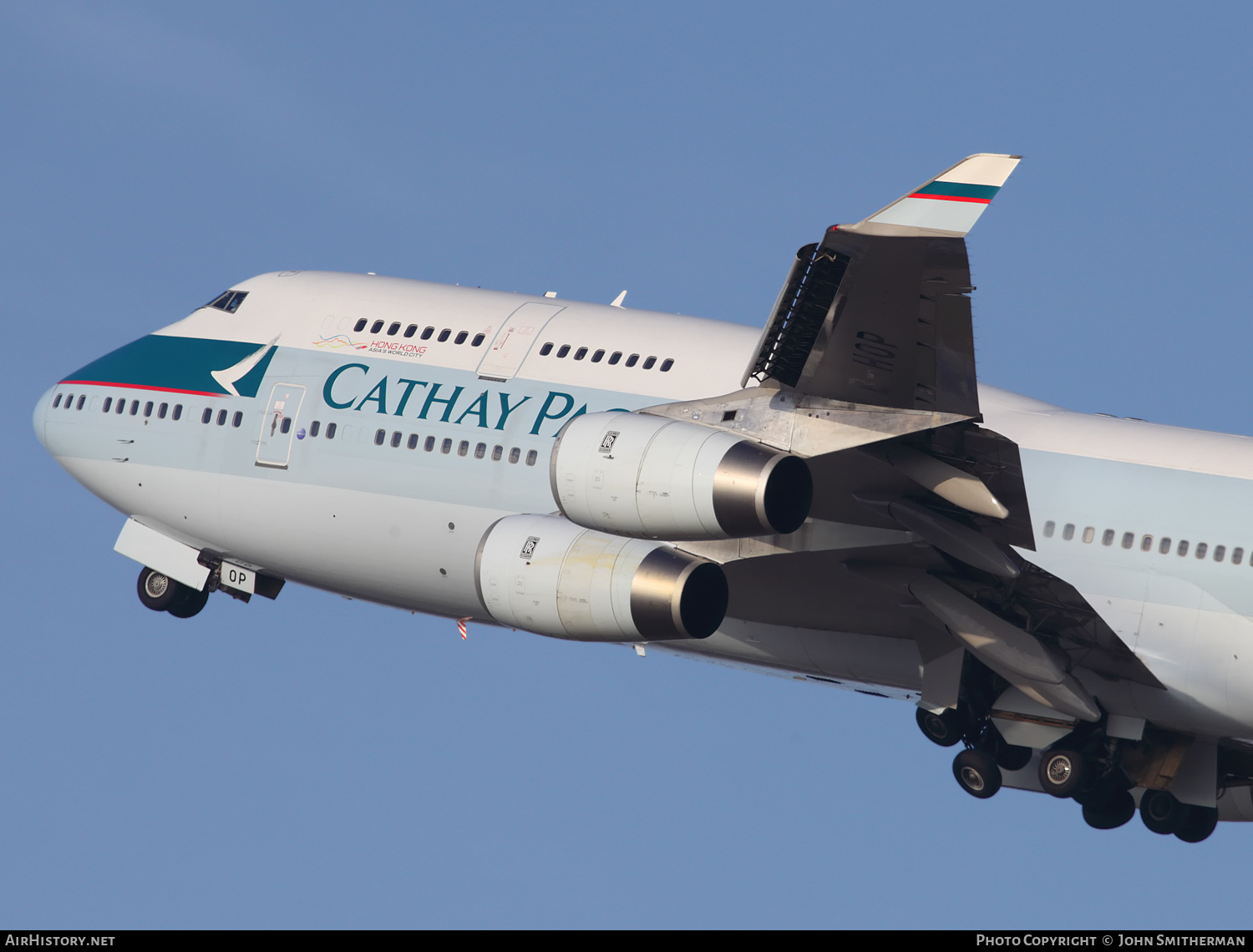 Aircraft Photo of B-HOP | Boeing 747-467 | Cathay Pacific Airways | AirHistory.net #299867