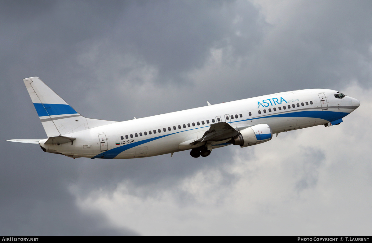 Aircraft Photo of LZ-CGW | Boeing 737-46J | Astra Airlines | AirHistory.net #299875