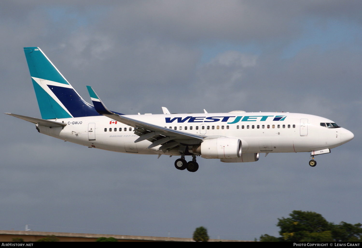 Aircraft Photo of C-GWJO | Boeing 737-7CT | WestJet | AirHistory.net #299892
