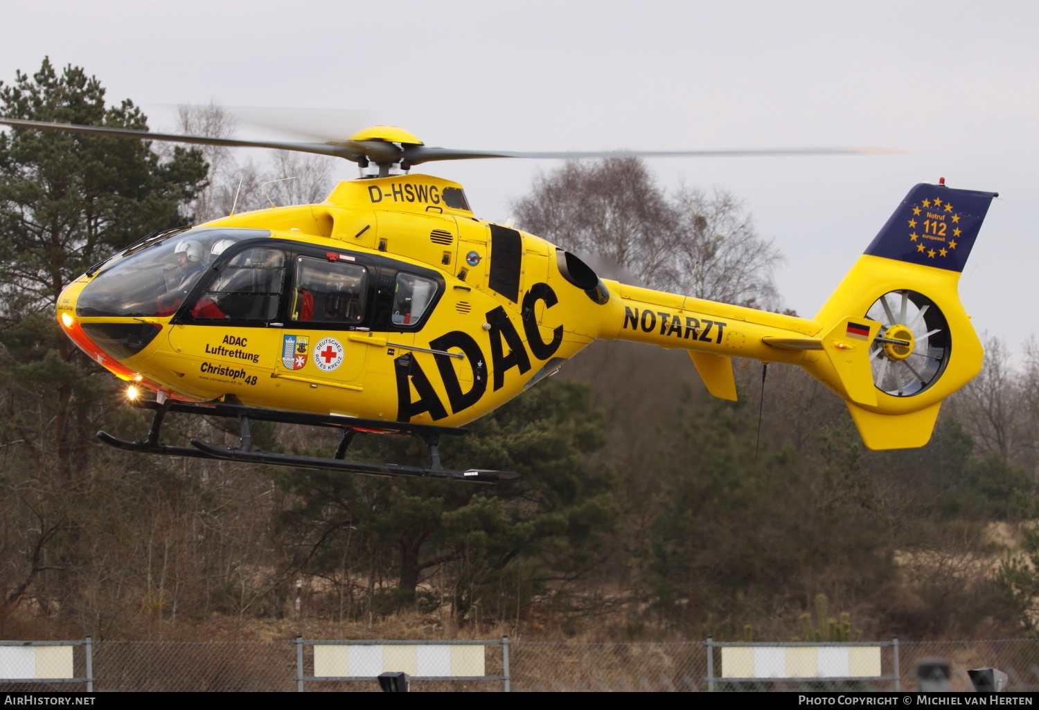 Aircraft Photo of D-HSWG | Eurocopter EC-135P-2 | ADAC Luftrettung | AirHistory.net #299904