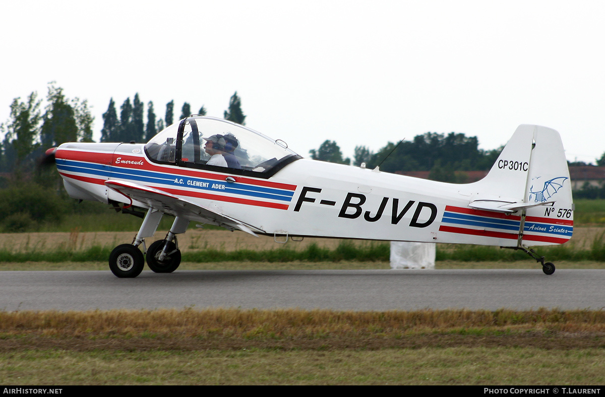 Aircraft Photo of F-BJVD | Scintex CP301C-2 Emeraude | Aéro Club Clément Ader | AirHistory.net #299911