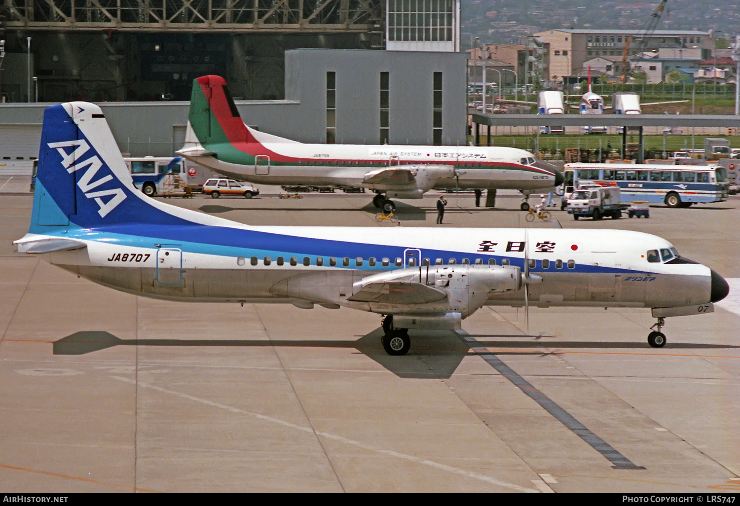 Aircraft Photo of JA8707 | NAMC YS-11-117 | All Nippon Airways - ANA | AirHistory.net #299918